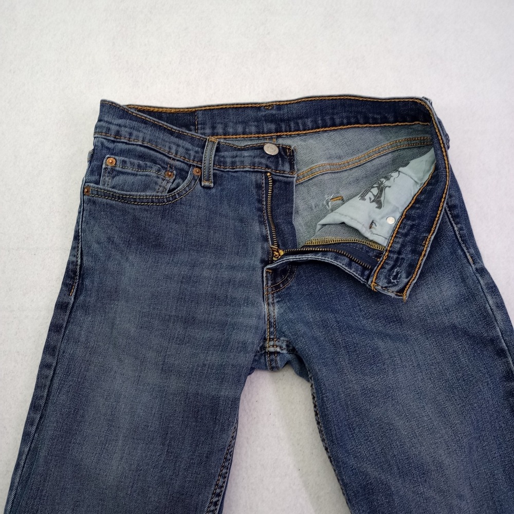 Levi's 511 Slim Jeans Men's Straight leg W29 L30‎ Blue Denim  Pocket Flaw - Picture 7 of 16